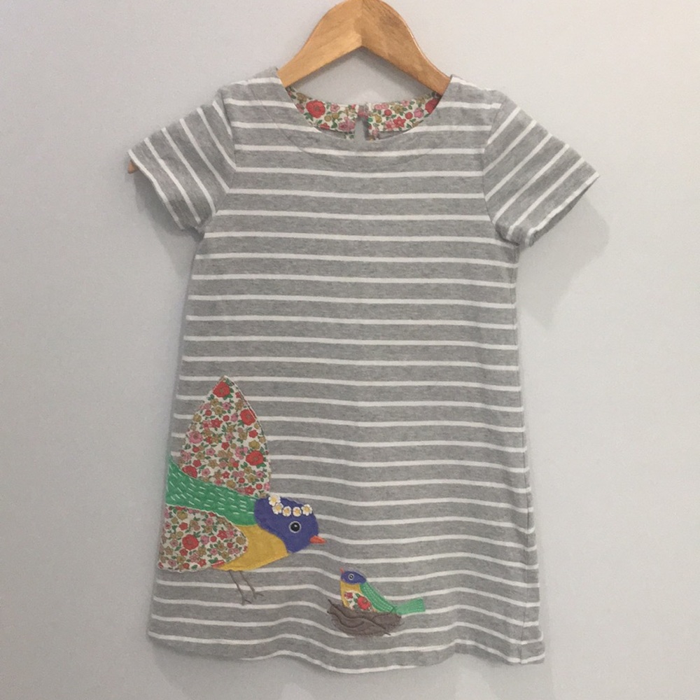 Mini boden A line striped summer dress
